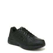 Dr. Scholl's Mens Titan 2 Slip Resistant Sneaker Black Smooth 10.5 W - Medium \u0026 Wide Width